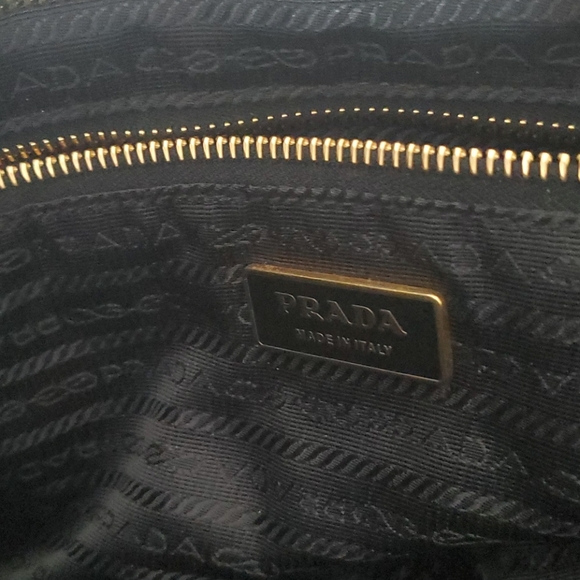Prada Large Chevron Quilted Nylon Clutch - Picture 6 of 7